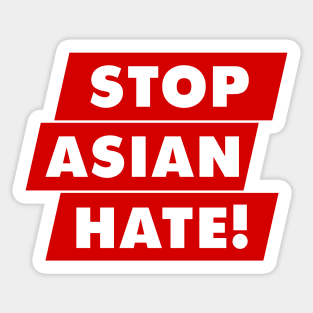 Stop Asian Hate Sticker